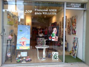 OUVERTURE De la galerie: l atelier 209, françoise ADER ,alain WILLETTE au 209 b OUVERTURE De la galerie: l atelier 209, françoise ADER ,alain WILLETTE au 209 b